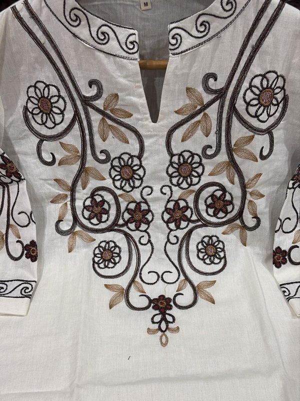 Women’s Cotton Embroidered Co-Ord Set