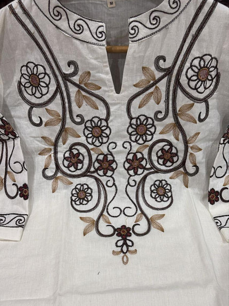 Women’s Cotton Embroidered Co-Ord Set