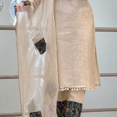 Floral Printed Straight Kurta Set with Dupatta