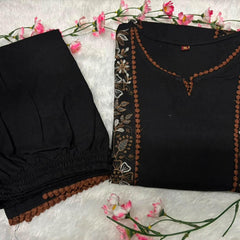 Women's Premium Cotton Flex Co-Ord Set with Cotton Palazzo